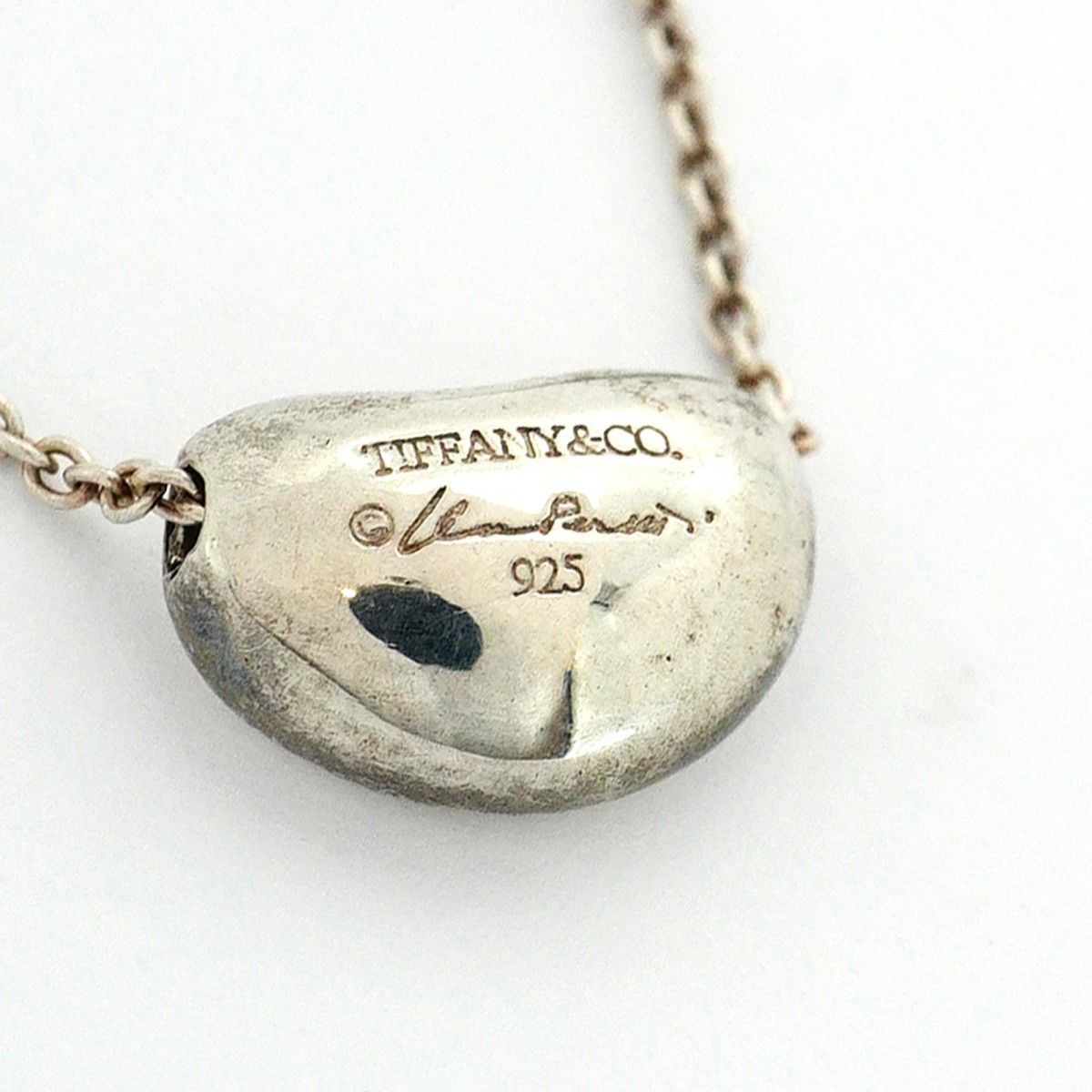 Tiffany & Co Necklace Bean 925 Sterling Silver — view 6