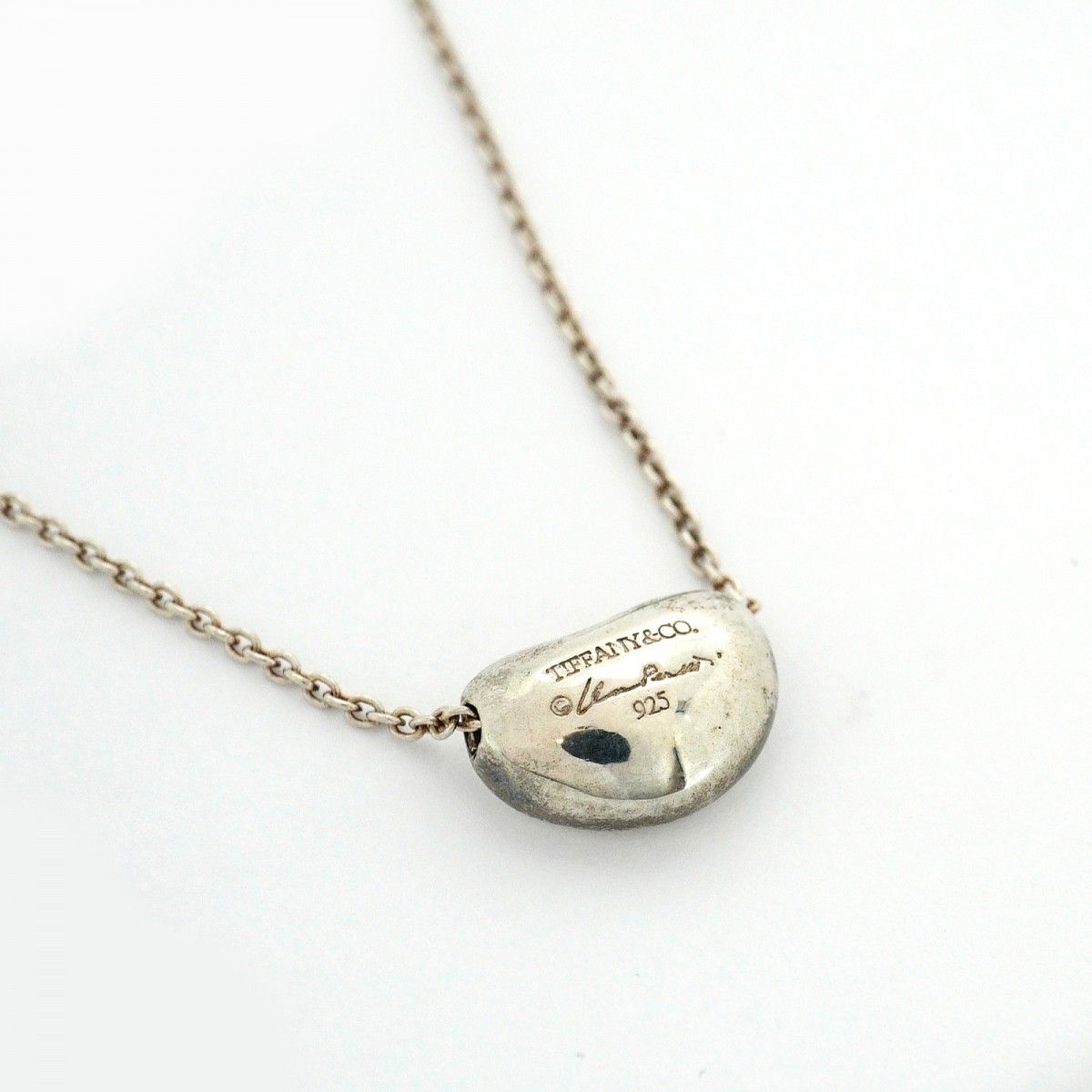 Tiffany & Co Necklace Bean 925 Sterling Silver — view 2