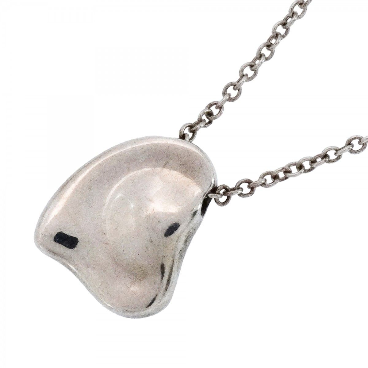 Tiffany & Co Necklace Full Heart 925 Sterling Silver