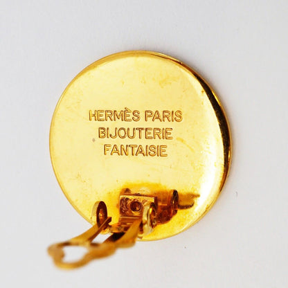 Hermes Earrings Series Gold Plated — view 4