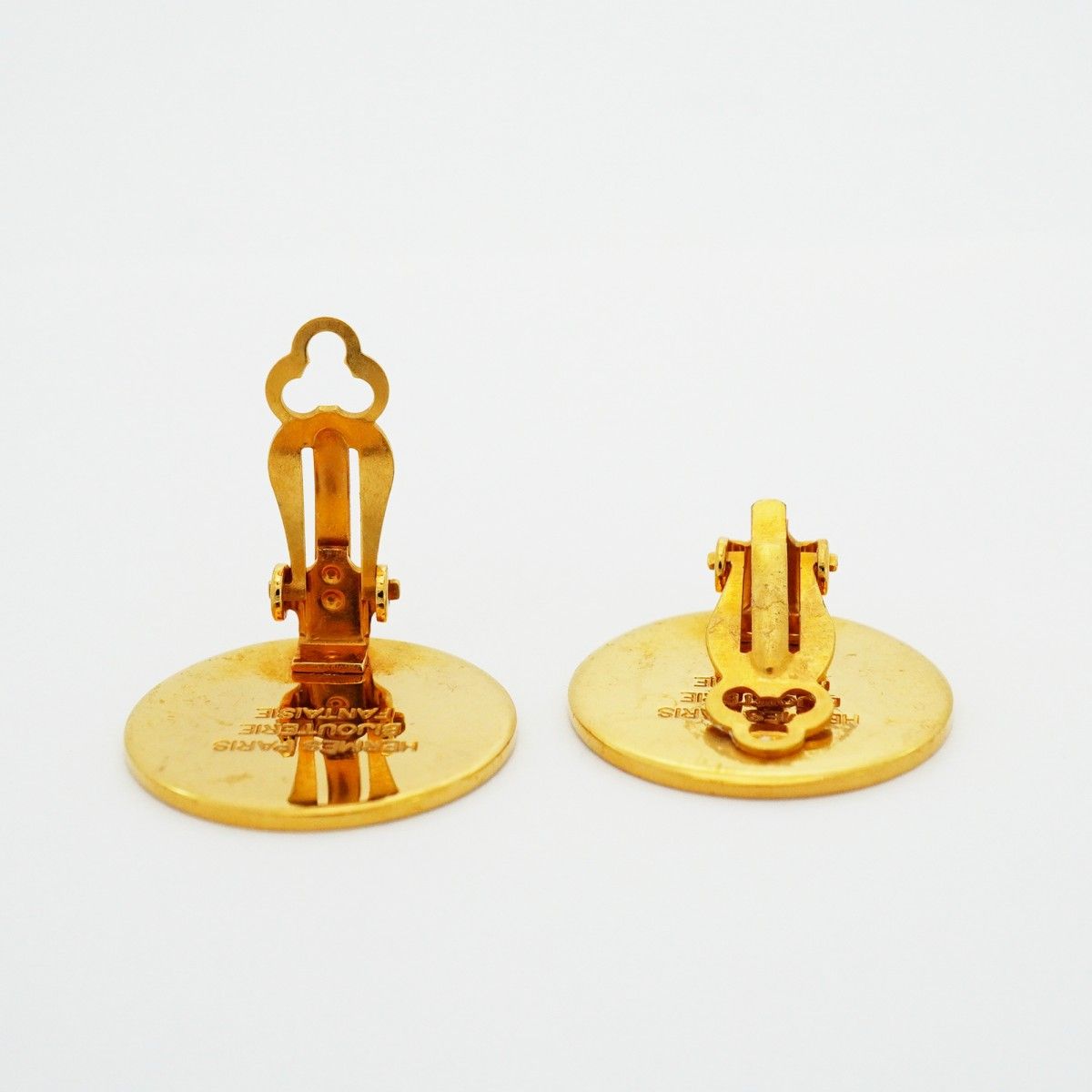 Hermes Earrings Series Gold Plated — view 3