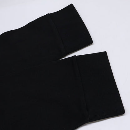 Moncler T-Shirt LS Logo Print Velour Long T — view 6