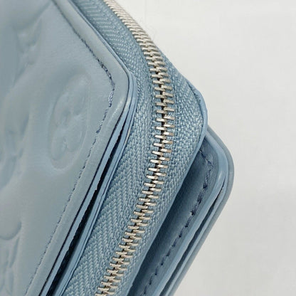 Louis Vuitton Wallet Coussin Portefeuille Lou Blue Glacier — view 6