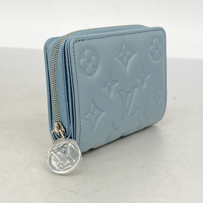 Louis Vuitton Wallet Coussin Portefeuille Lou Blue Glacier — view 2