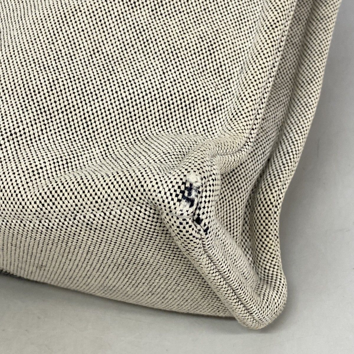 Hermes Tote New Fourre Tout Canvas Gray Silver — view 6