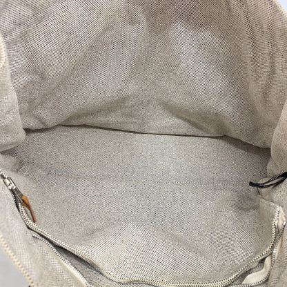 Hermes Tote New Fourre Tout Canvas Gray Silver — view 4
