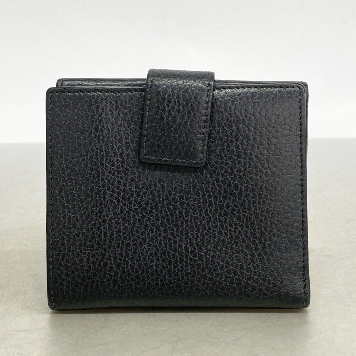 Gucci Wallet GG Marmont Leather Black Gold — view 7
