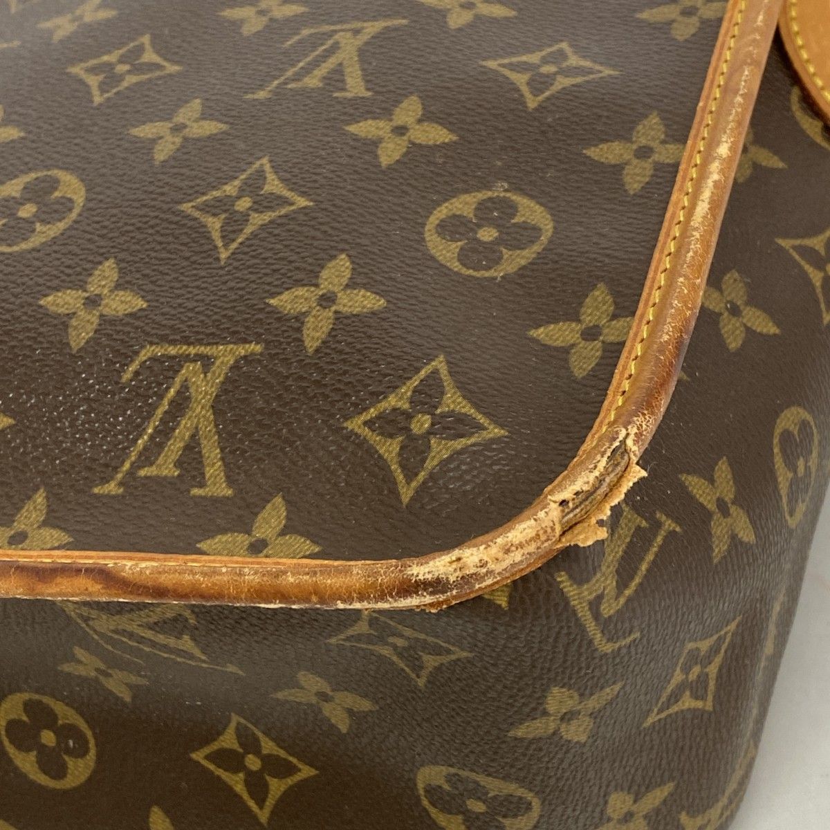 Louis Vuitton Shoulder Bag Monogram Givesiere GM Brown — view 6
