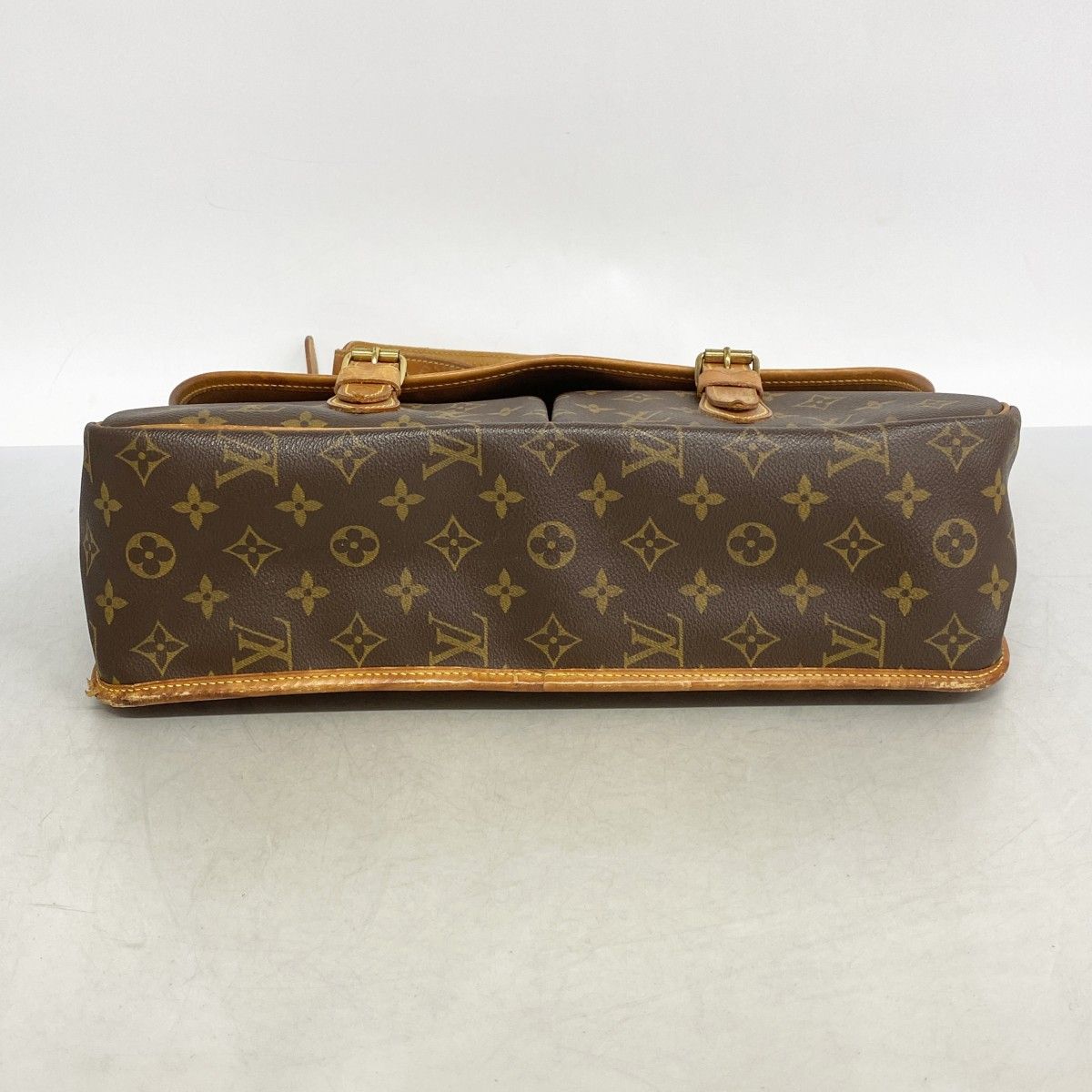 Louis Vuitton Shoulder Bag Monogram Givesiere GM Brown — view 3