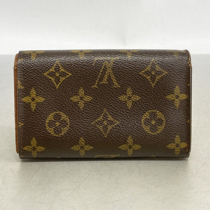 Louis Vuitton Wallet Monogram Porte-Monnaie Viennois Tresor Brown — view 8