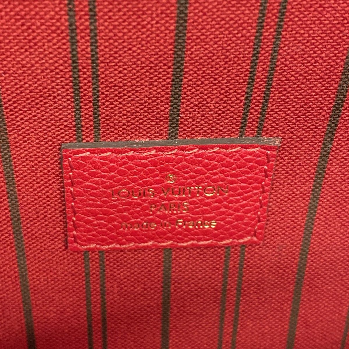 Louis Vuitton Handbag Monogram Empreinte Pochette Metis MM Cerise 2-Way Bag — view 5