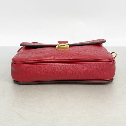 Louis Vuitton Handbag Monogram Empreinte Pochette Metis MM Cerise 2-Way Bag — view 3