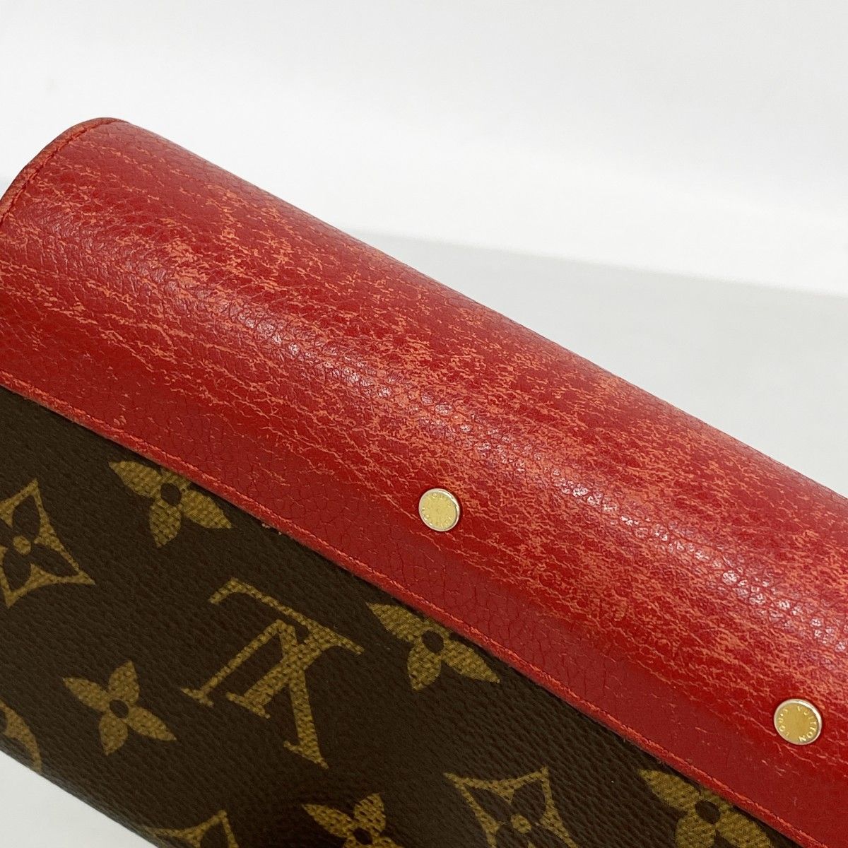 Louis Vuitton Wallet Monogram Portefeuille Pallas Brown Cerise — view 8