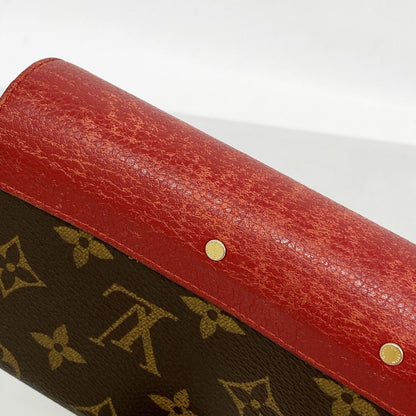 Louis Vuitton Wallet Monogram Portefeuille Pallas Brown Cerise — view 8