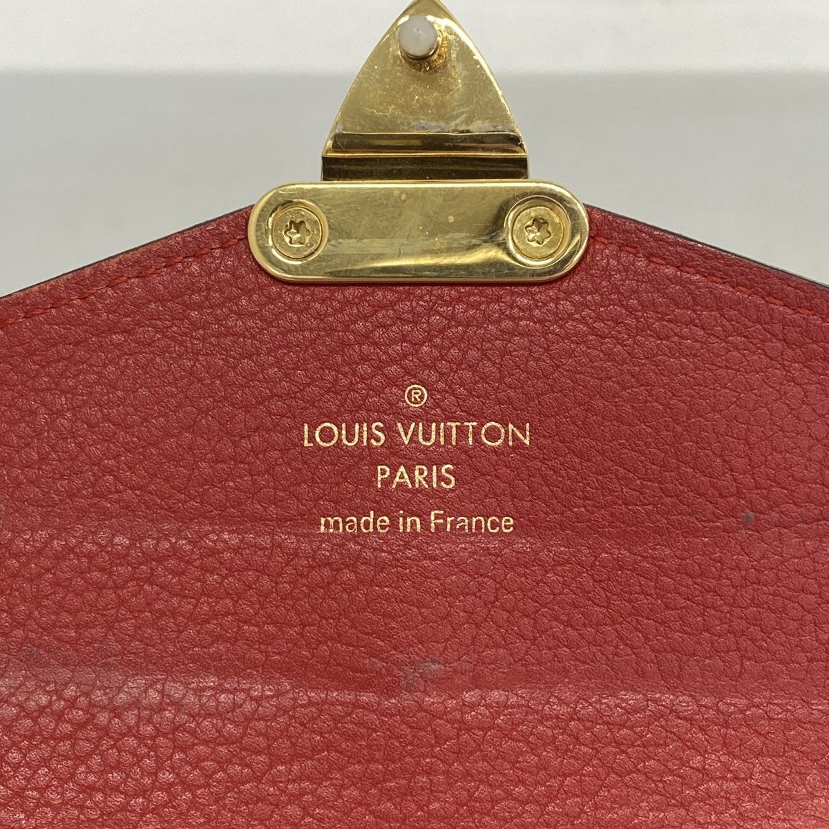 Louis Vuitton Wallet Monogram Portefeuille Pallas Brown Cerise — view 4