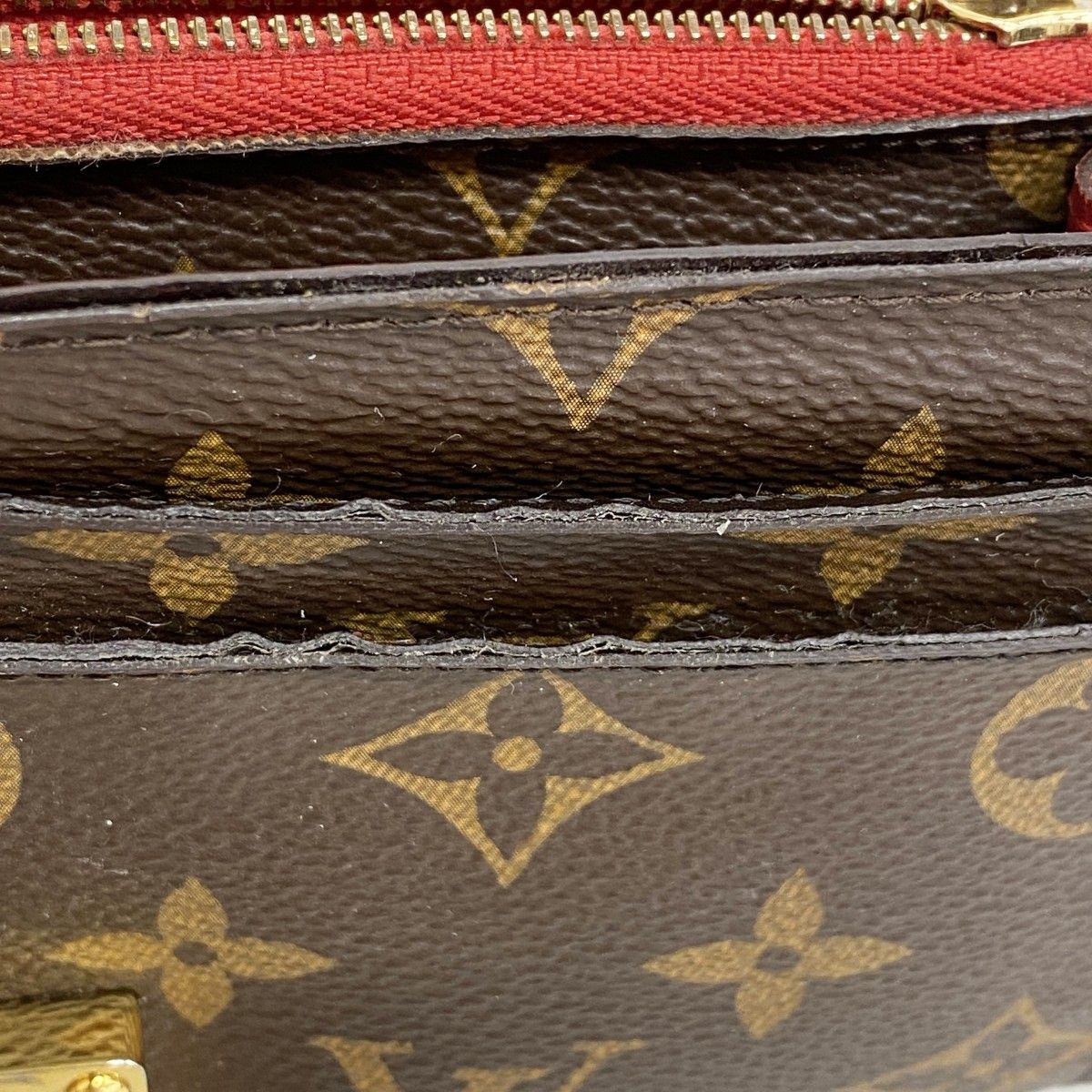 Louis Vuitton Wallet Monogram Portefeuille Pallas Brown Cerise — view 7