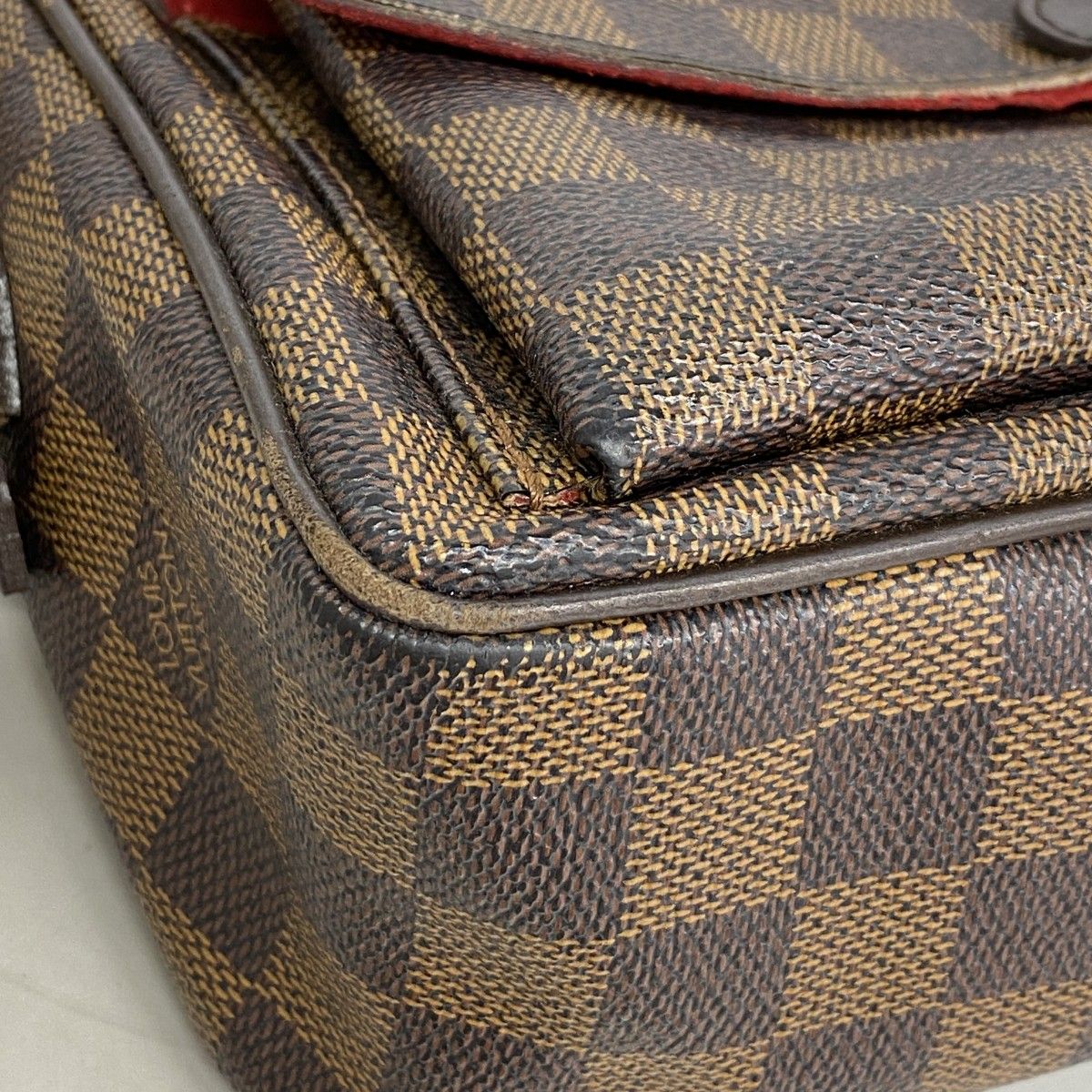 Louis Vuitton Shoulder Bag Damier Ravello GM Ebene — view 8