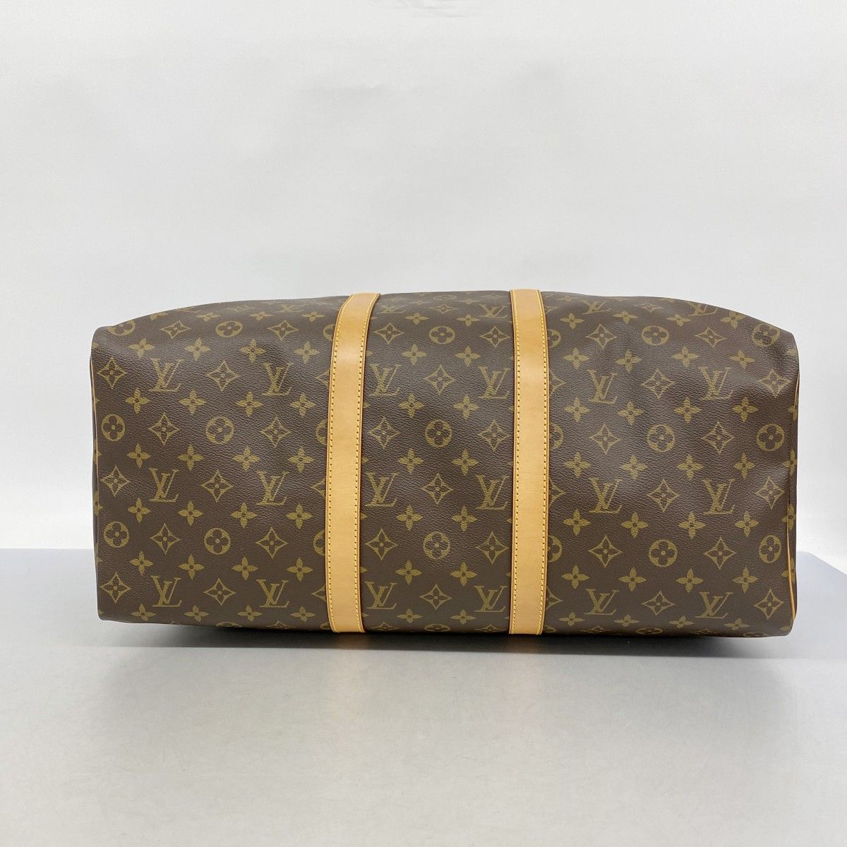 Louis Vuitton Boston Bag Monogram Keepall 50 Brown — view 3