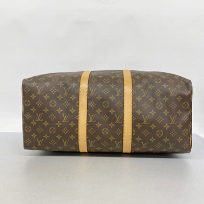 Louis Vuitton Boston Bag Monogram Keepall 50 Brown — view 3
