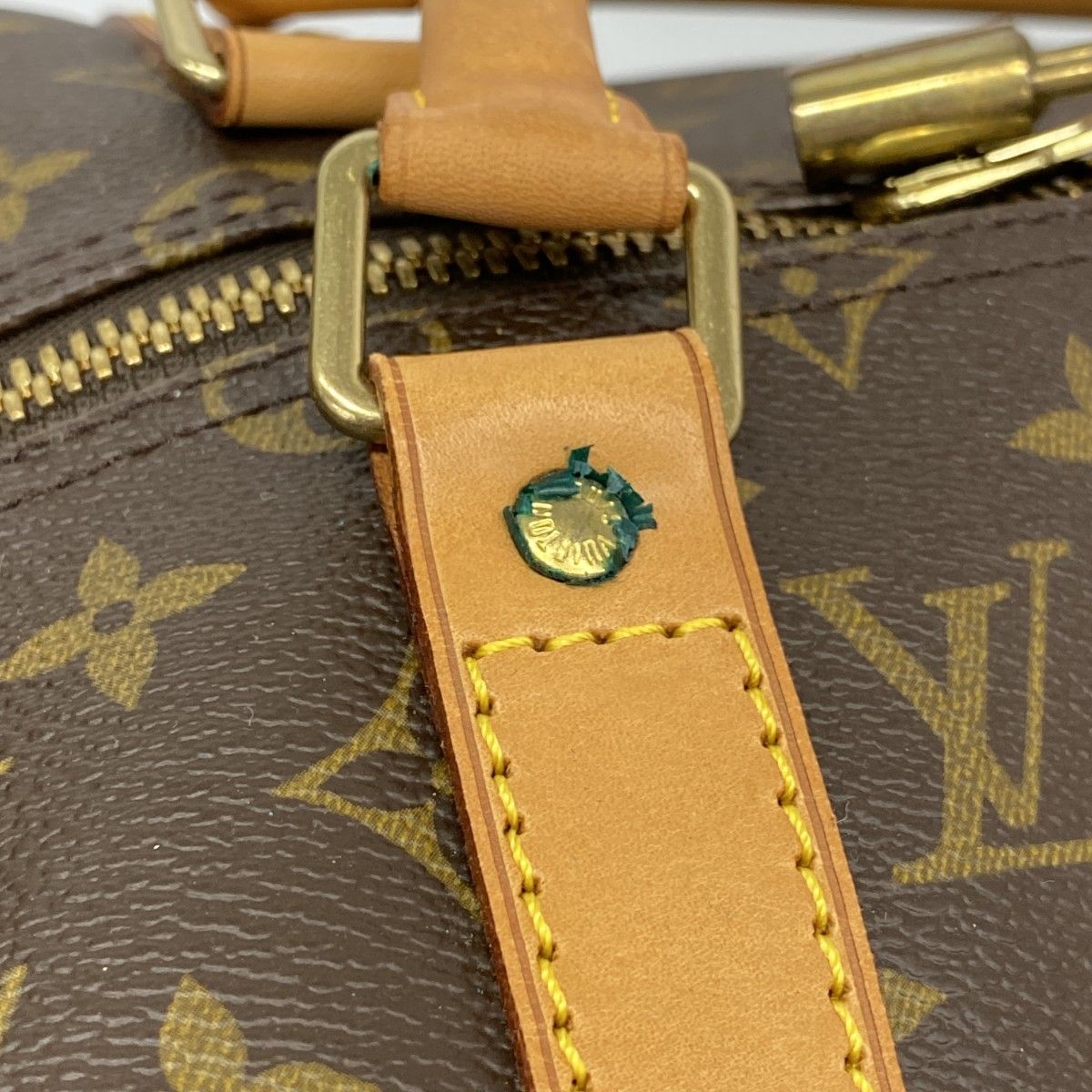 Louis Vuitton Boston Bag Monogram Keepall 50 Brown — view 8
