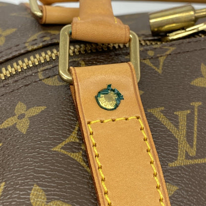 Louis Vuitton Boston Bag Monogram Keepall 50 Brown — view 8
