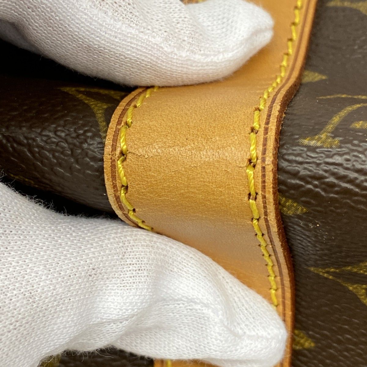 Louis Vuitton Boston Bag Monogram Keepall 50 Brown — view 7