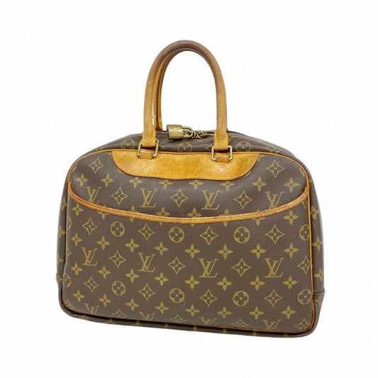 Louis Vuitton Handbag Monogram Deauville Brown