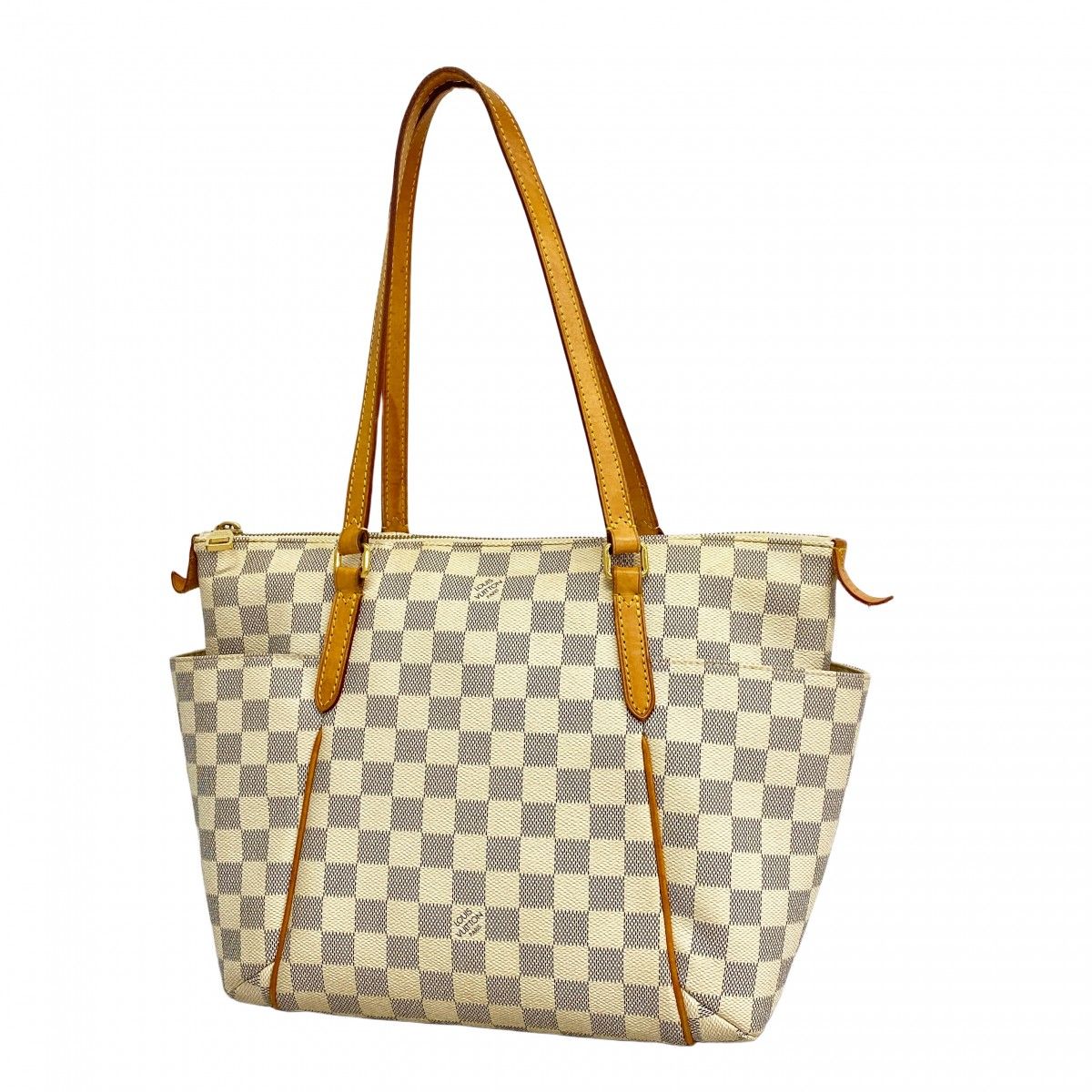 Louis Vuitton Tote Damier Azur Totally PM White