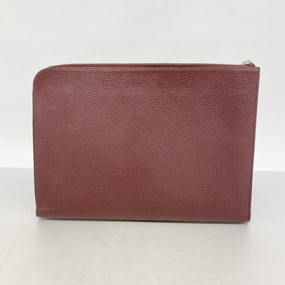 Louis Vuitton Clutch Pochette Jour GM Bordeaux — view 8