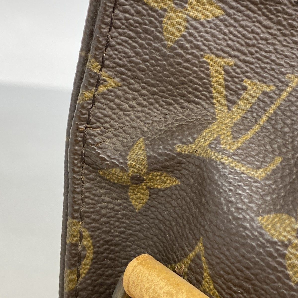 Louis Vuitton Shoulder Bag Monogram Cartouchiere MM Brown — view 8