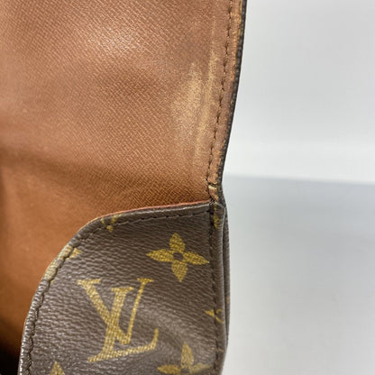 Louis Vuitton Shoulder Bag Monogram Cartouchiere MM Brown — view 7