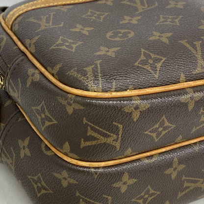 Louis Vuitton Shoulder Bag Monogram Reporter PM Brown — view 6