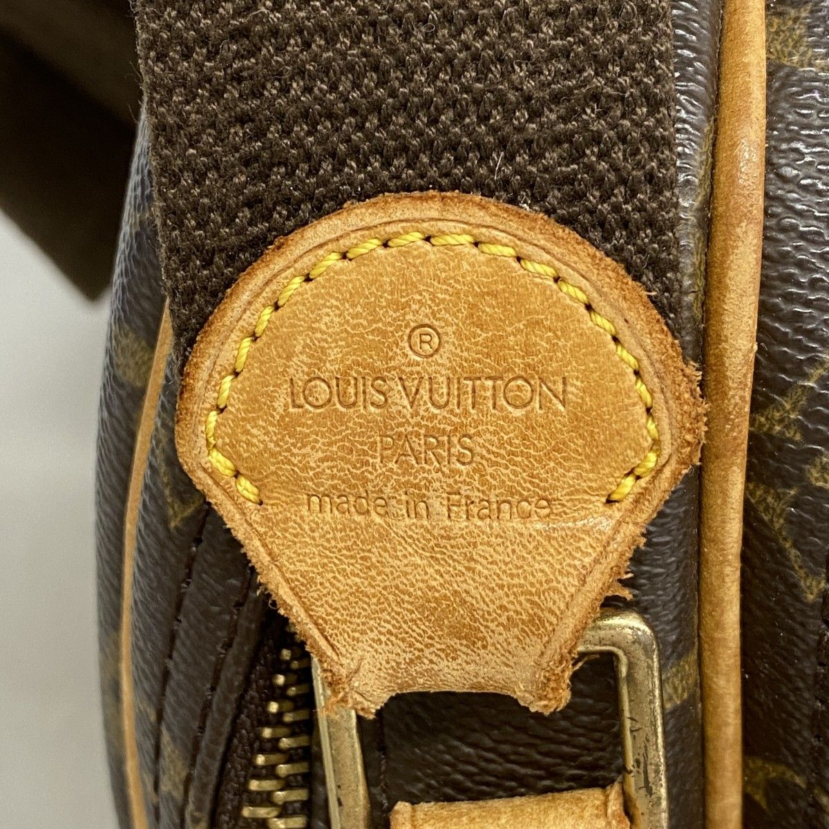 Louis Vuitton Shoulder Bag Monogram Reporter PM Brown — view 5