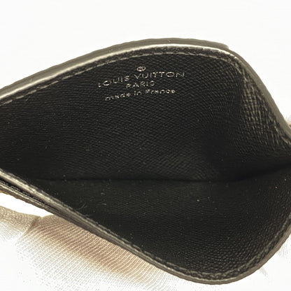 Louis Vuitton Card Case Monogram Macassar Neo Holder Brown — view 3