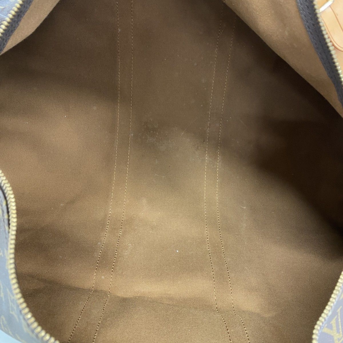 Louis Vuitton Boston Bag Monogram Keepall 55 Brown — view 4