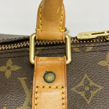 Louis Vuitton Boston Bag Monogram Keepall 55 Brown — view 9
