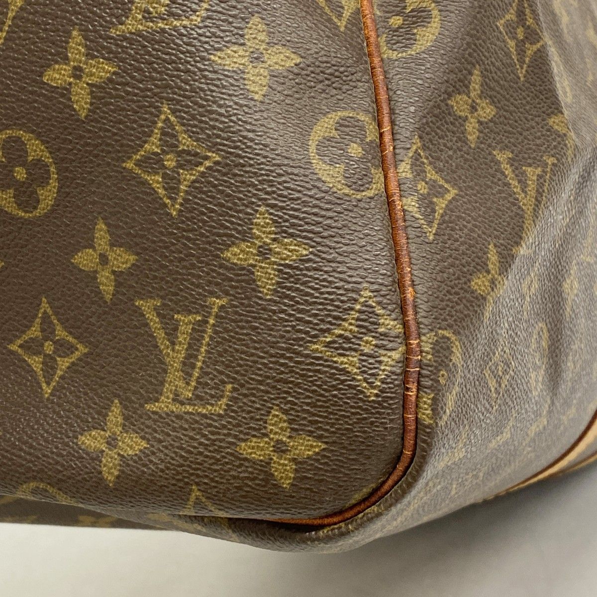 Louis Vuitton Boston Bag Monogram Keepall 55 Brown — view 6