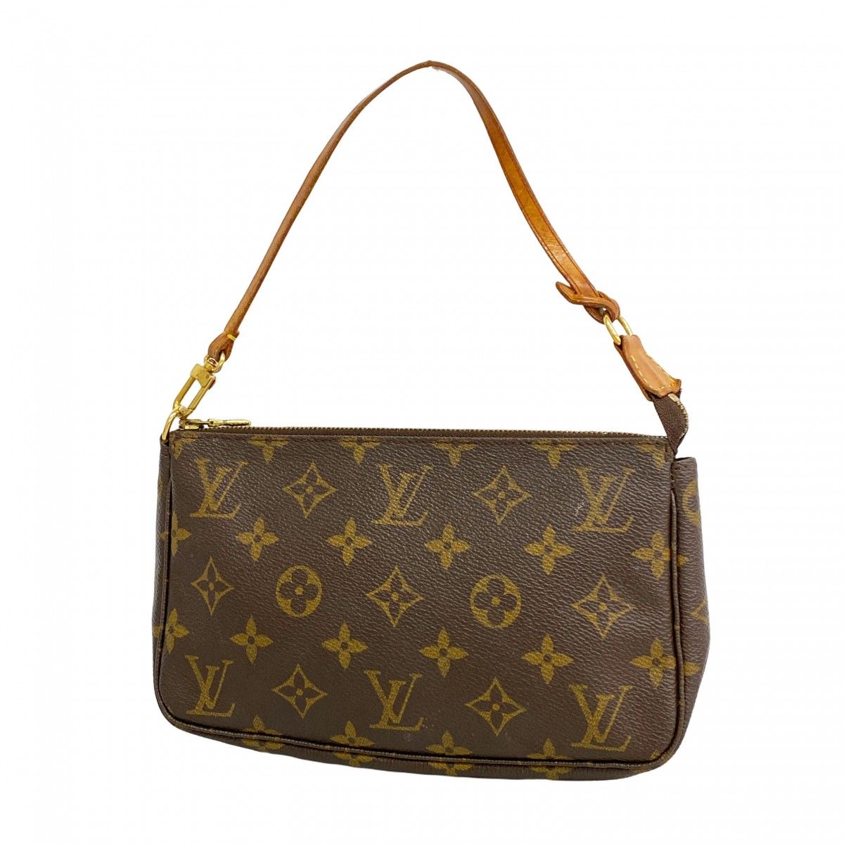 Louis Vuitton Pouch Monogram Pochette Brown
