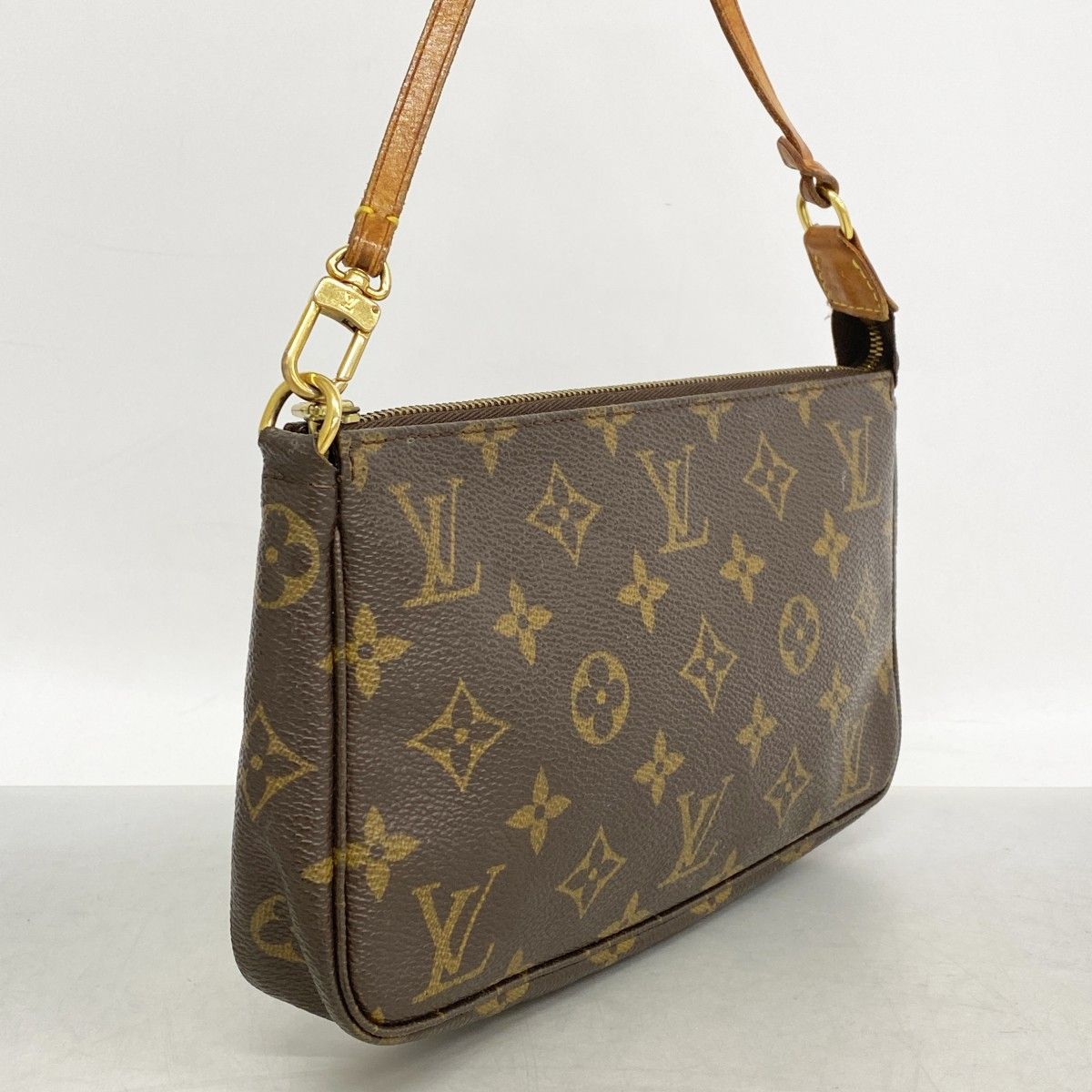 Louis Vuitton Pouch Monogram Pochette Brown — view 2