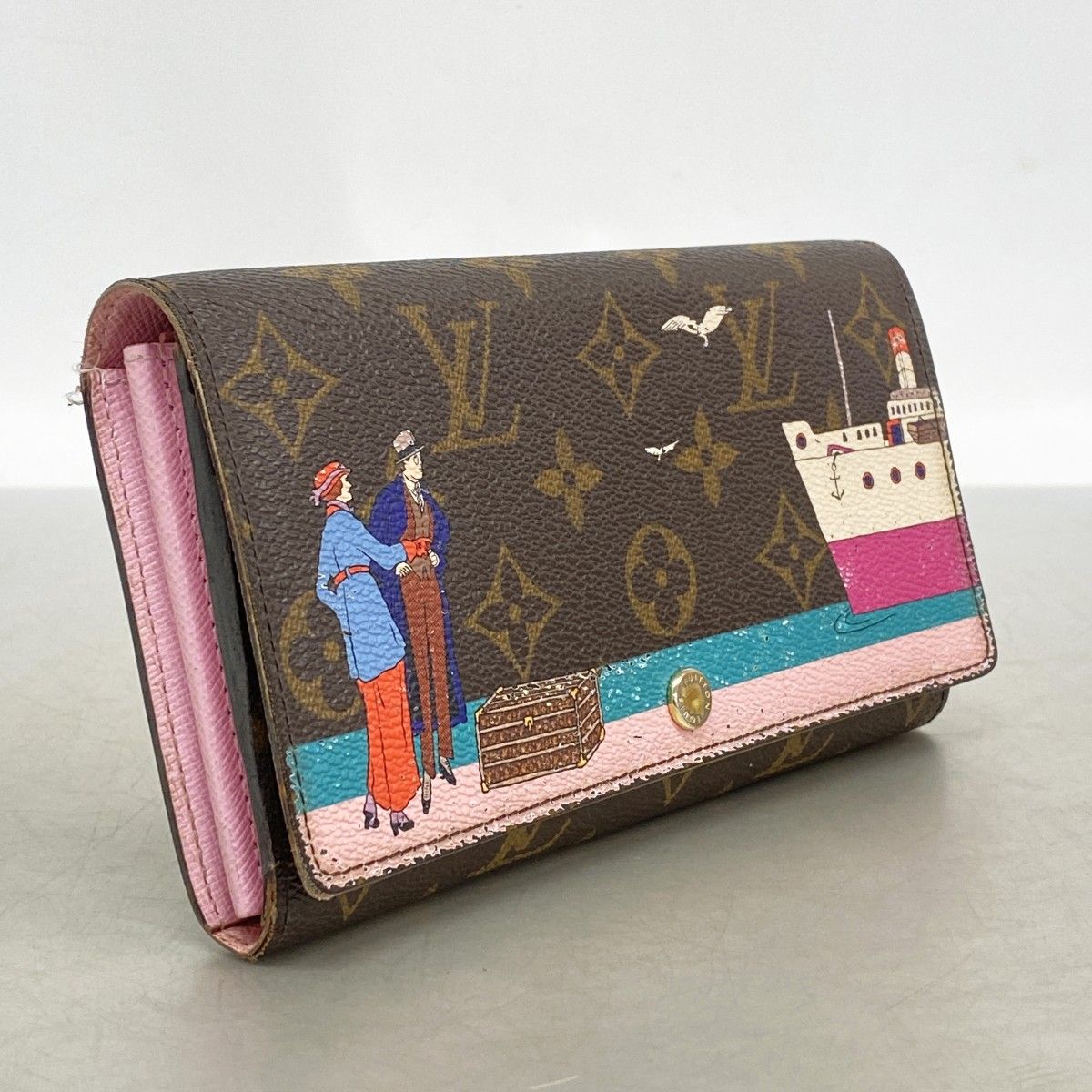 Louis Vuitton Wallet Monogram Illustre Cruise Portefeuille Sarah Brown — view 2