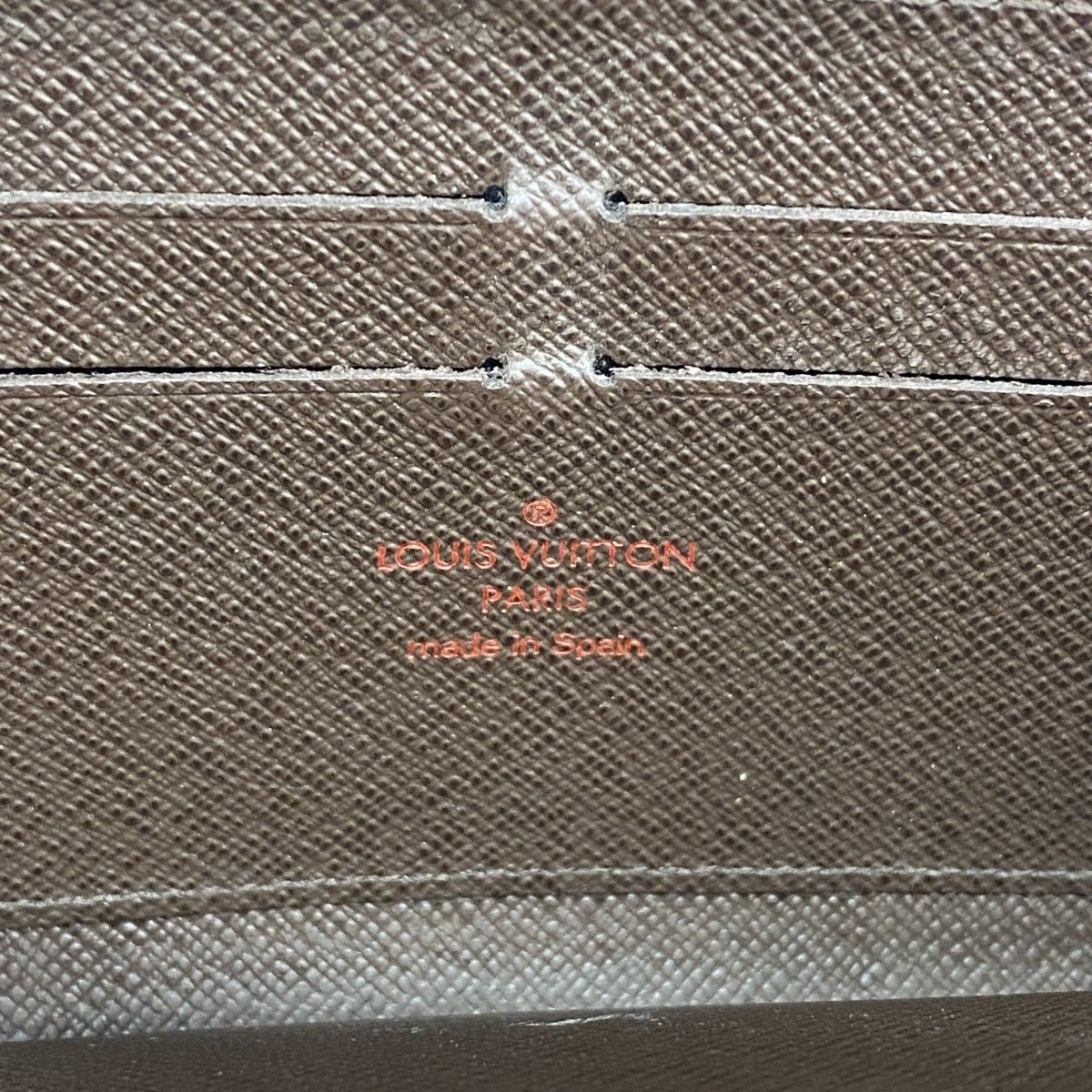 Louis Vuitton Wallet Damier Zippy Ebene — view 4