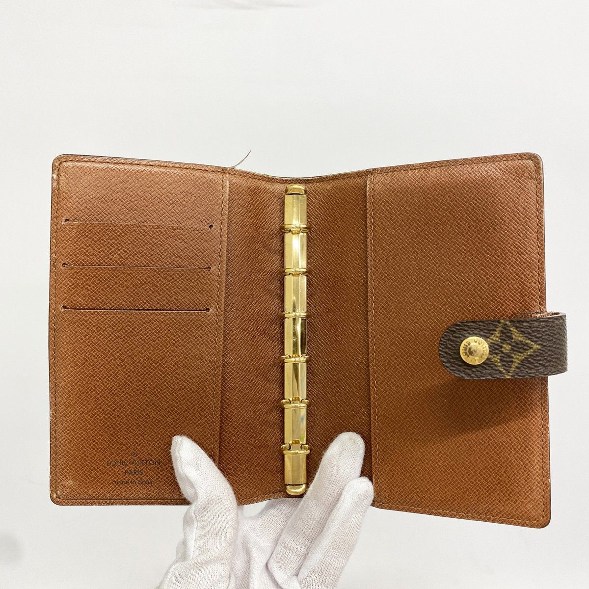 Louis Vuitton Notebook Cover Monogram Agenda PM Brown — view 3