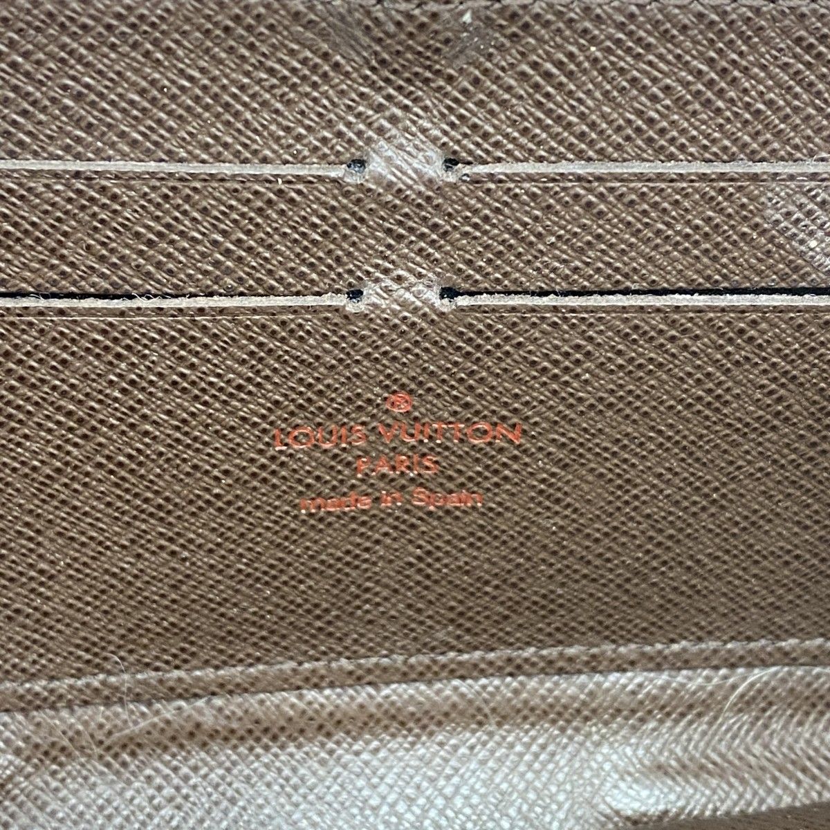 Louis Vuitton Wallet Damier Zippy Ebene — view 4