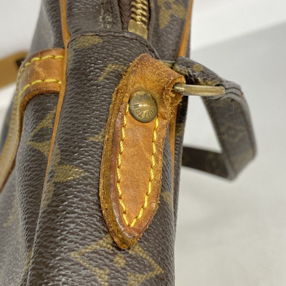 Louis Vuitton Shoulder Bag Monogram Danube Brown — view 7