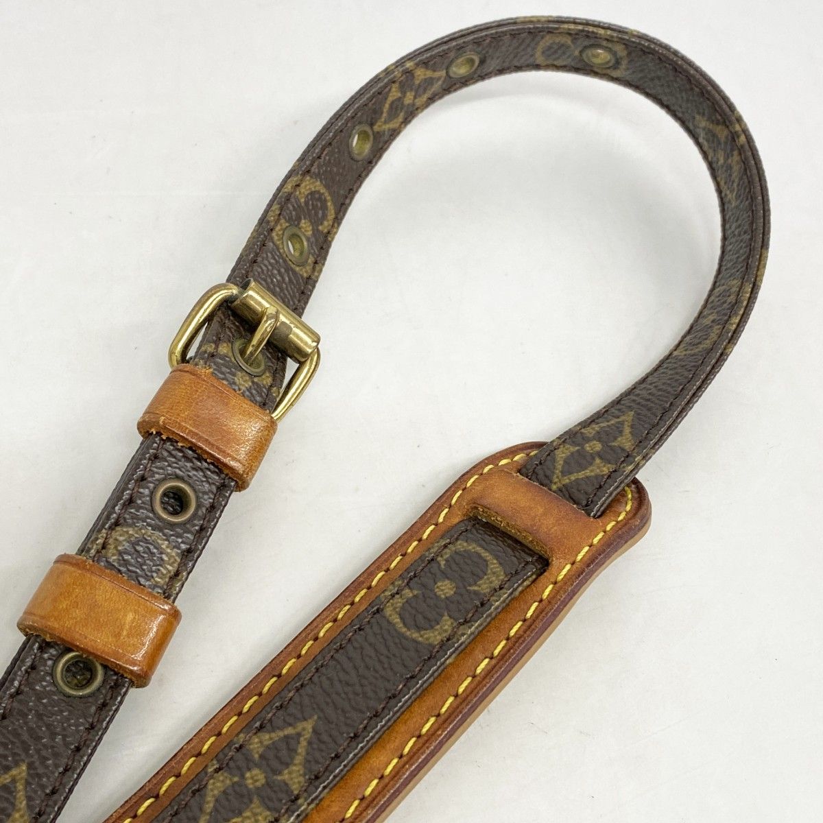 Louis Vuitton Shoulder Bag Monogram Danube Brown — view 8