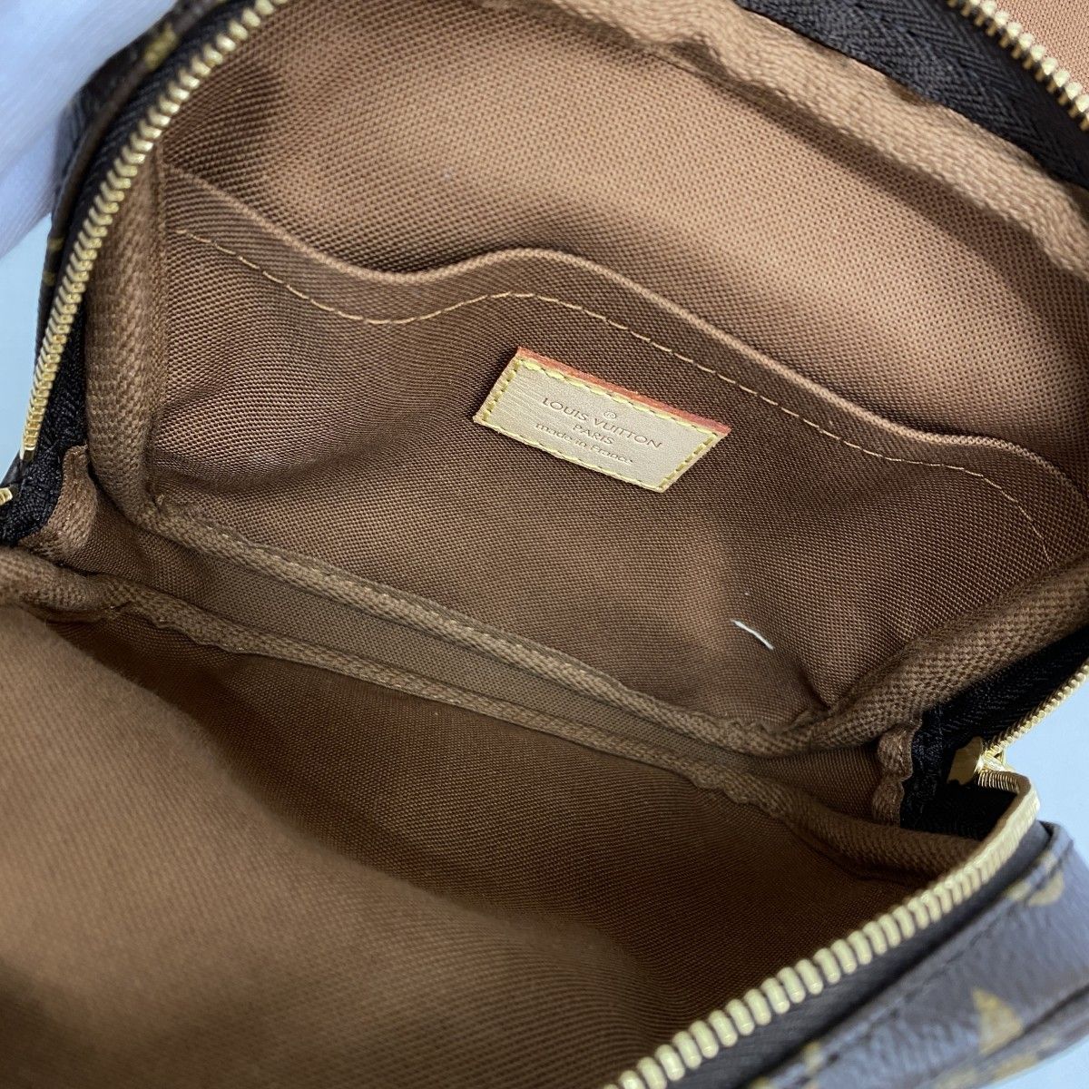 Louis Vuitton Waist Bag Monogram Bum Back Bosphore Brown — view 4
