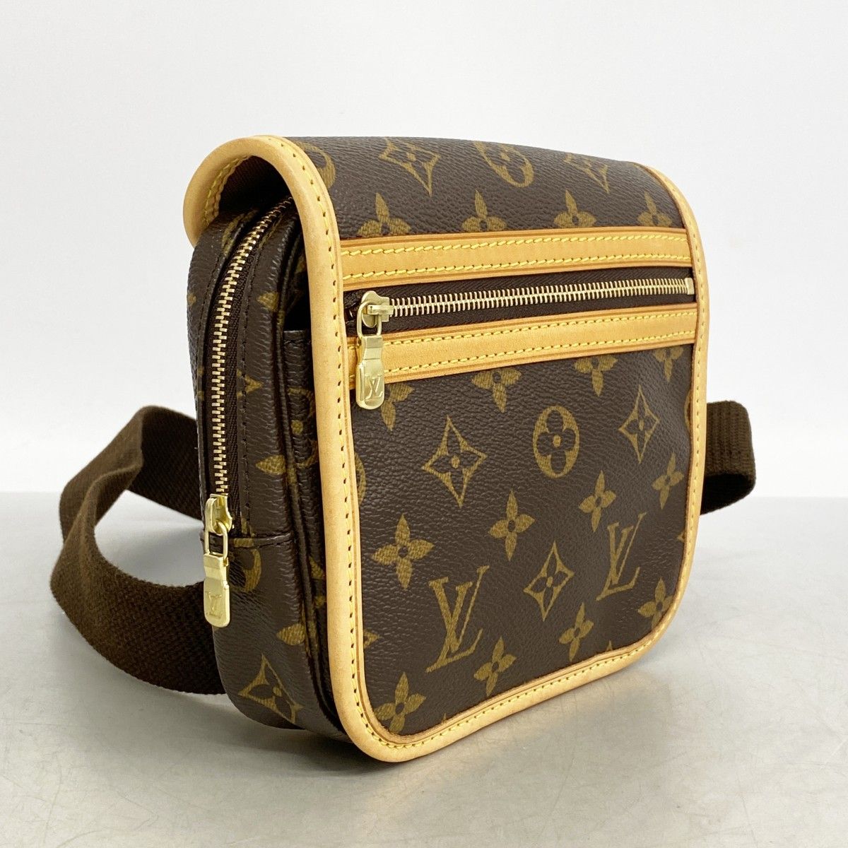 Louis Vuitton Waist Bag Monogram Bum Back Bosphore Brown — view 2