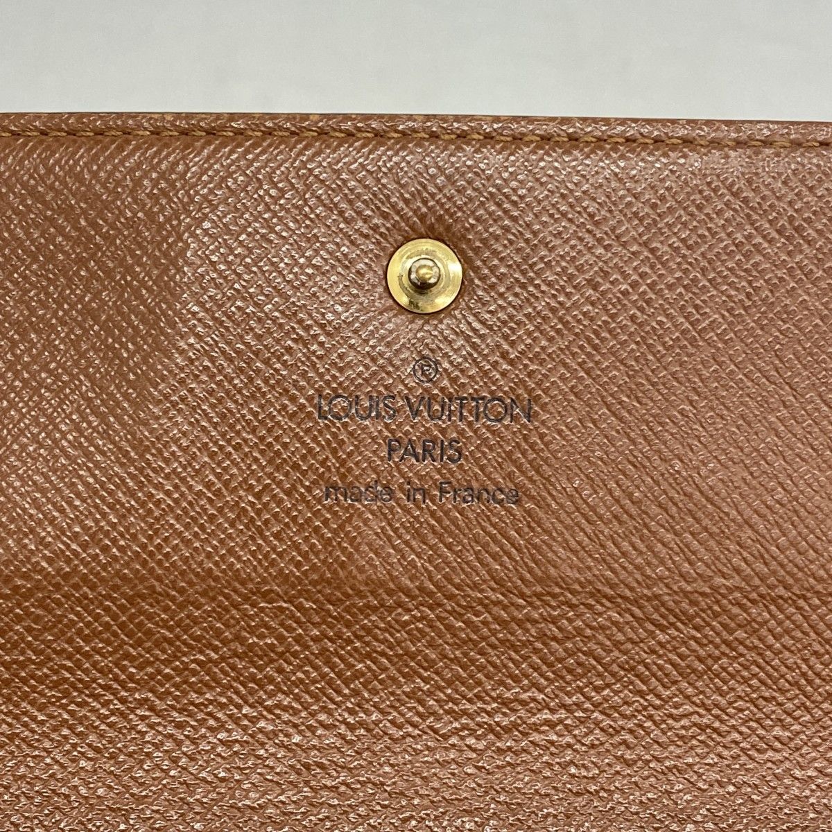 Louis Vuitton Wallet Monogram Porte Tresor International Brown — view 4