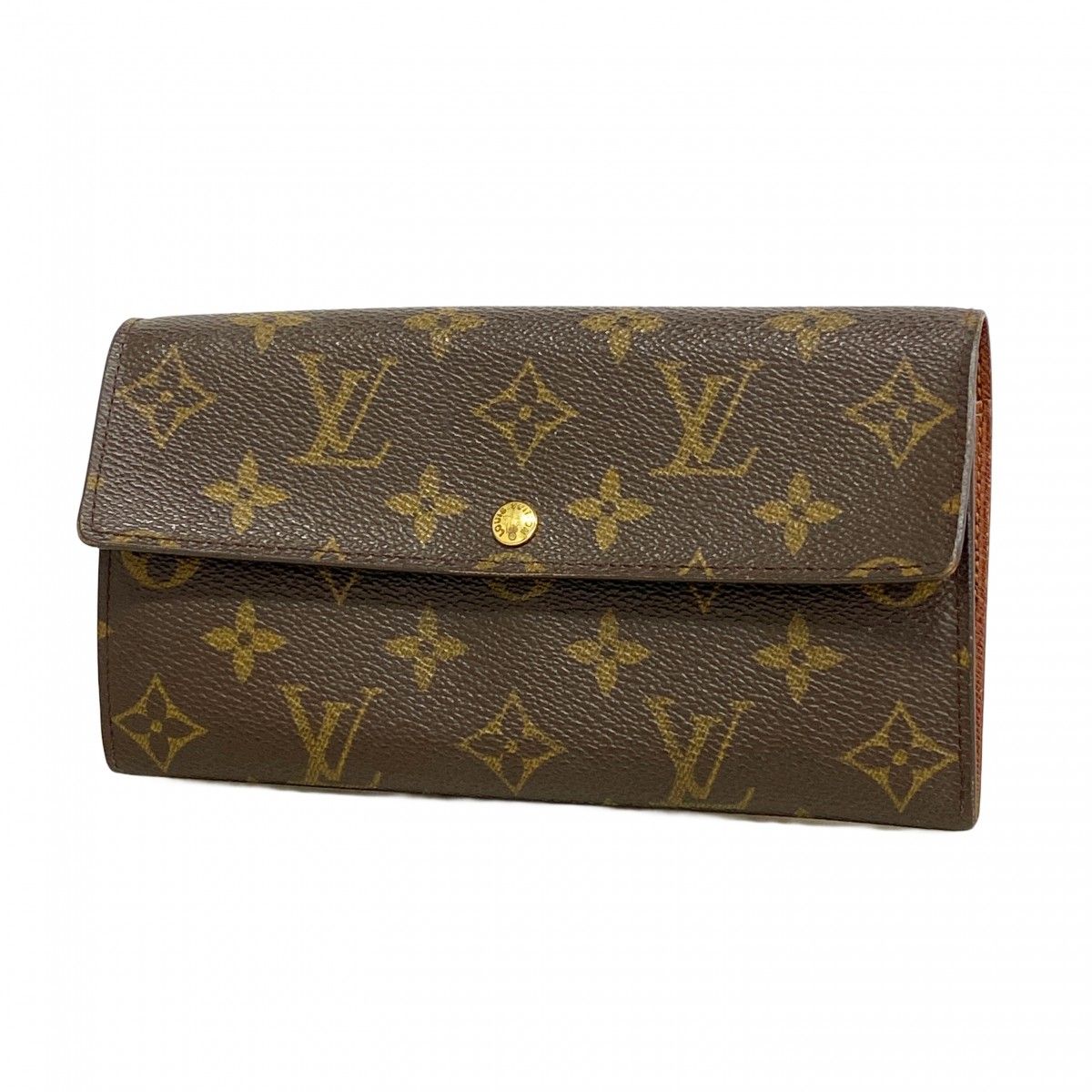 Louis Vuitton Wallet Monogram Pochette Porte-Monnaie Cles Brown