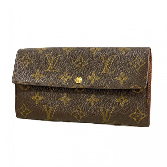 Louis Vuitton Wallet Monogram Pochette Porte-Monnaie Cles Brown